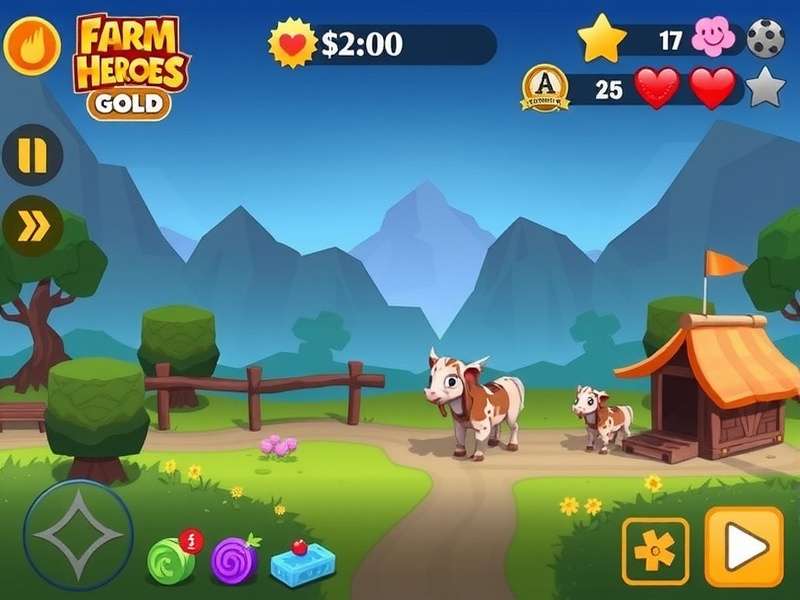 Farm Heroes Gold gameplay screenshot